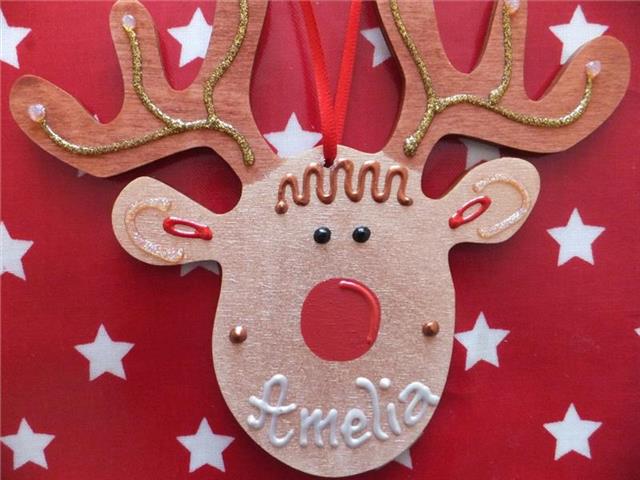 Reindeer Christmas Decoration - Amelia