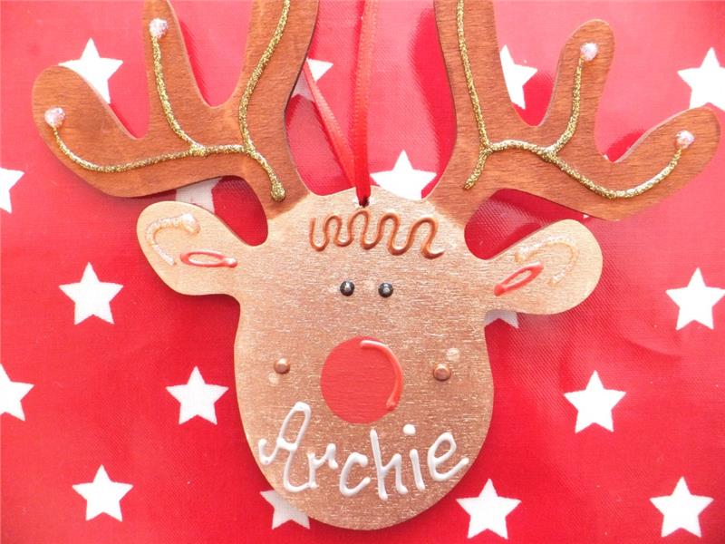 Reindeer Christmas Decoration - Archie