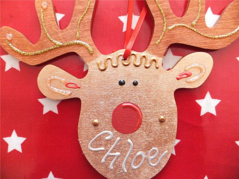 Reindeer Christmas Decoration - Chloe