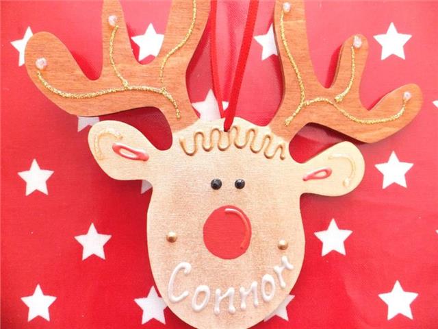 Reindeer Christmas Decoration - Connor
